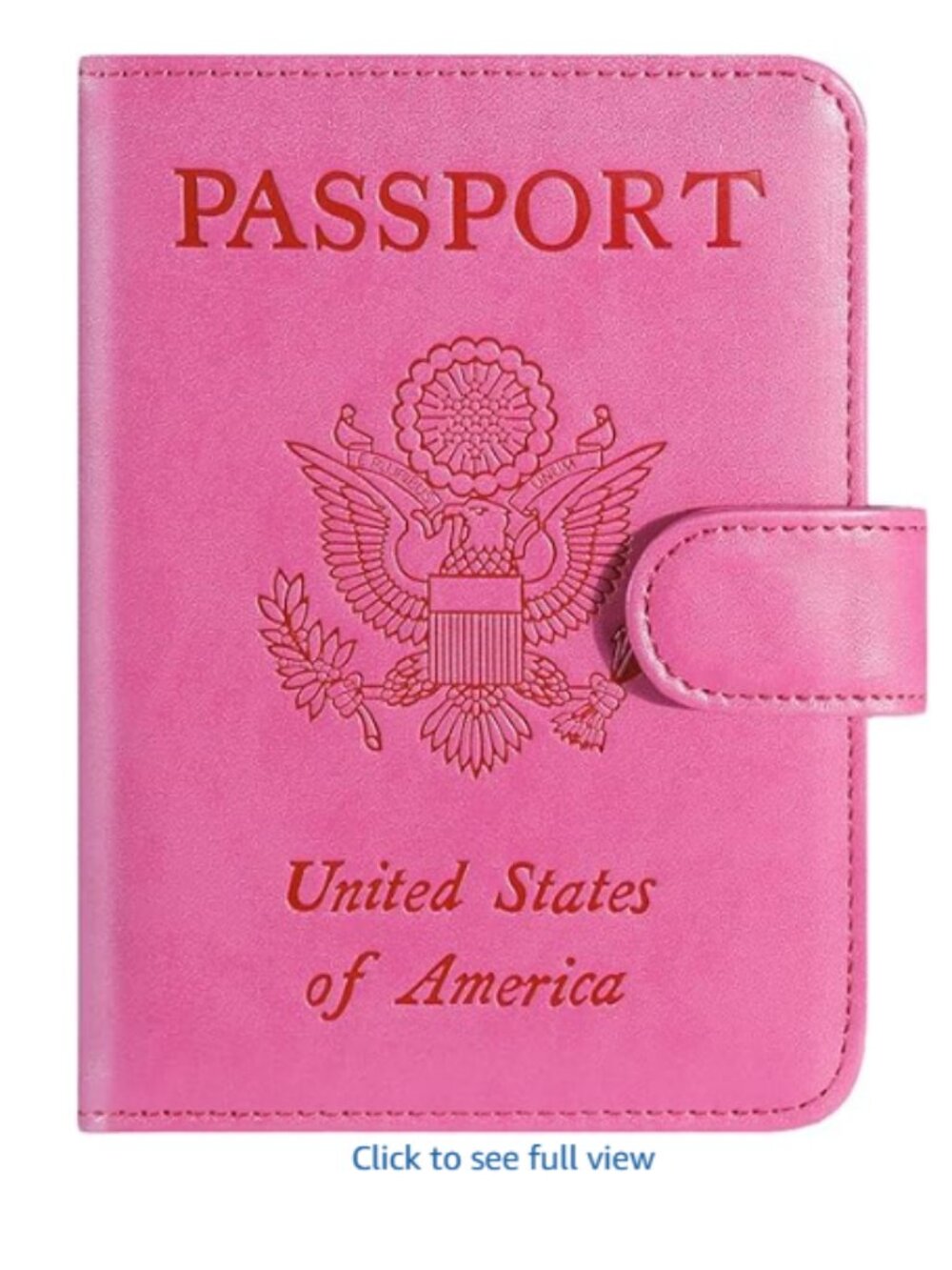 Passport Holder Cover Wallet RFID Blocking, Travel Essentials | Leather Card Cas